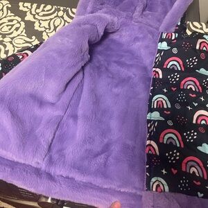 Reversible girls warm Jacket 6T